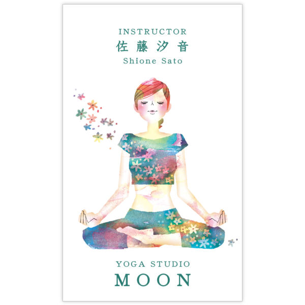 イラスト_ポイント_4の名刺デザイン作成と印刷