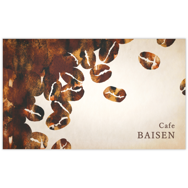 イラスト_食べ物_6の名刺デザイン作成と印刷