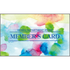 ワタナベの作品発表：名刺の作成と印刷：みずみずしい花々の香り3