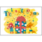 ワタナベの作品発表：はがき作成とDM印刷：ハッピーバースデイ！！