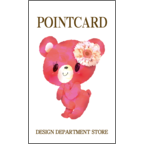 ワタナベの作品発表：名刺の作成と印刷：ぴんくクマ