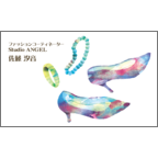 ワタナベの作品発表：名刺の作成と印刷：ピンヒール