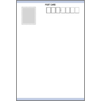 はがき・DM・ポストカードの作成：子犬のきょうだい