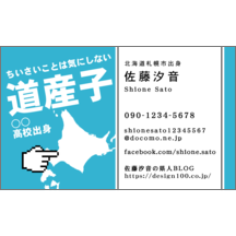 ＢｉｚＣａｒｄＳｔｏｃｋの作品発表：名刺の作成と印刷：アーバン_日本地図_6