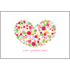 まるの作品発表：はがき作成とDM印刷：水彩_ハート 1