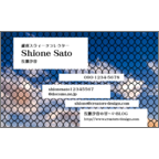 フリの作品発表：名刺の作成と印刷：フェンス