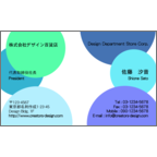 フォーヴァの作品発表：名刺の作成と印刷：ビジネス・シンプル3