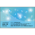 フォーヴァの作品発表：名刺の作成と印刷：クール・海中2