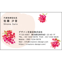 名刺作成｜ファンシー_イラスト_18｜7462