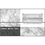 Stone-L-BLのデザインで作成と印刷