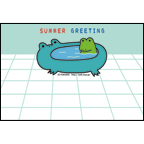 ＴＯＫＵＫＯの作品発表：GIF・JPEG：データ・暑中（バスカエル）