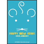 ＴＯＫＵＫＯの作品発表：その他：年賀２０２０（６）