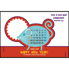 ＴＯＫＵＫＯの作品発表：その他：年賀２０２０（７）