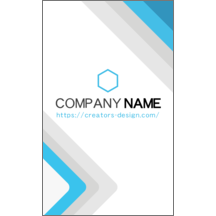 キッシーの作品発表：名刺の作成と印刷：モード_四角_2