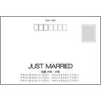 はがき・DM・ポストカードの作成：赤い夢花草