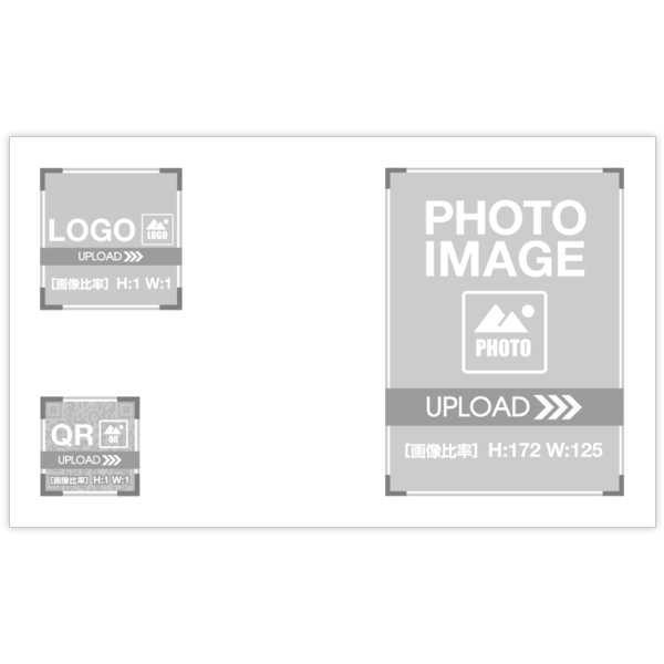 毛筆_感謝_97の名刺デザイン作成と印刷