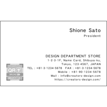 名刺の作成と印刷：柄_水玉_15