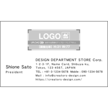 名刺の作成と印刷：柄_水玉_15