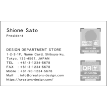 名刺の作成と印刷：柄_水玉_15