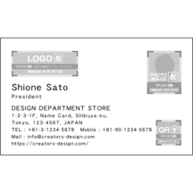 名刺の作成と印刷：柄_水玉_15