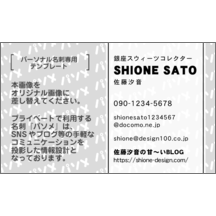 名刺作成｜パソメ_平成ゴシック_01｜2069