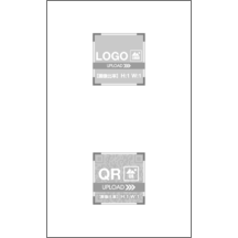 名刺作成｜上下交互_ロゴとQR_03｜230