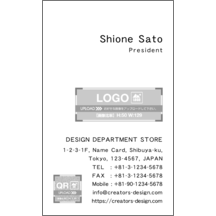 名刺の作成と印刷：柄_ボーダー_12