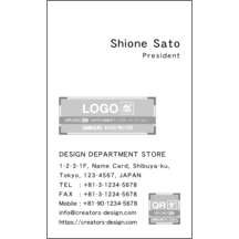 名刺の作成と印刷：柄_ボーダー_12